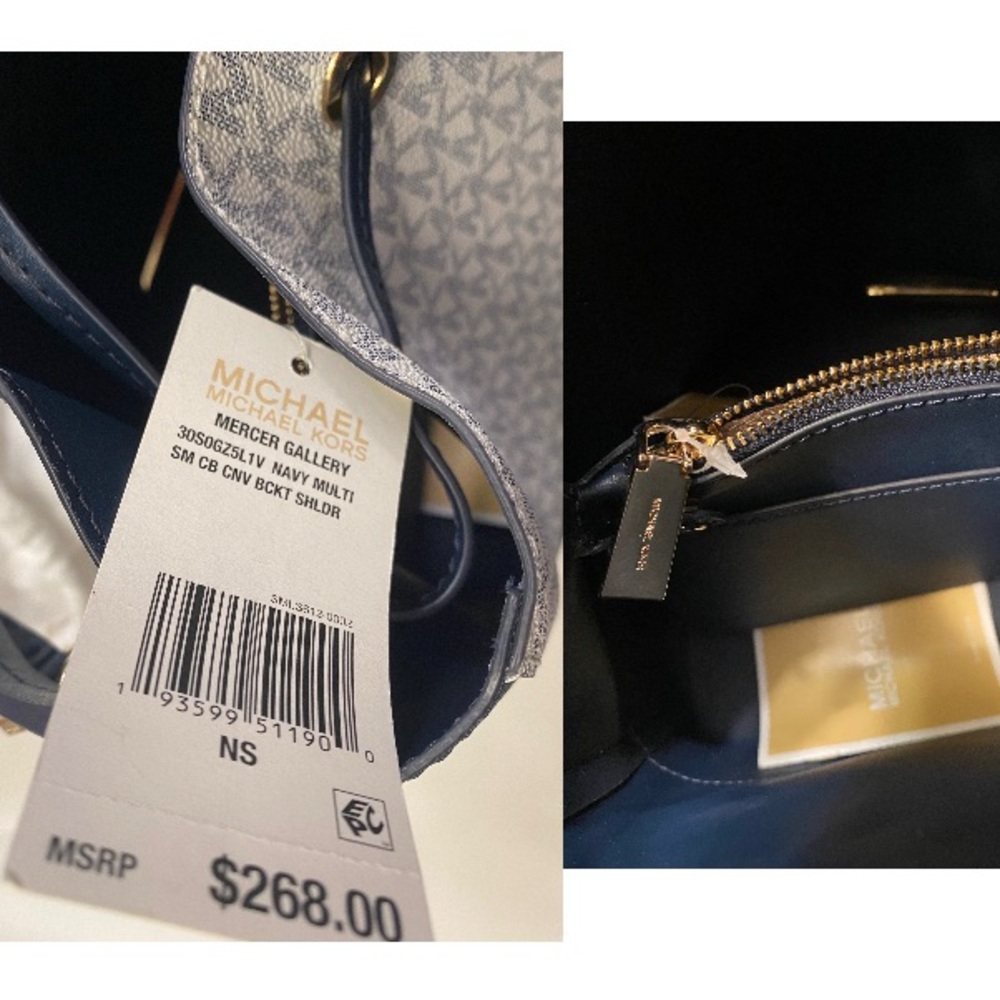 Michael Kors Mercer Gallery Convertible Bucket Bag - Picture 3 of 7
